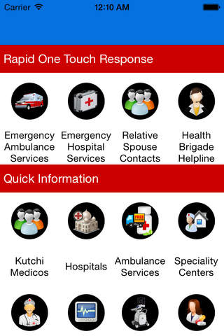 Emergency Health App screenshot 2