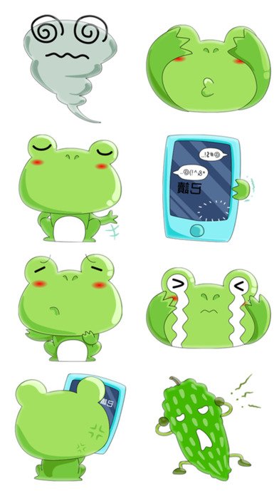 Crazy Frog Stickers! screenshot 4