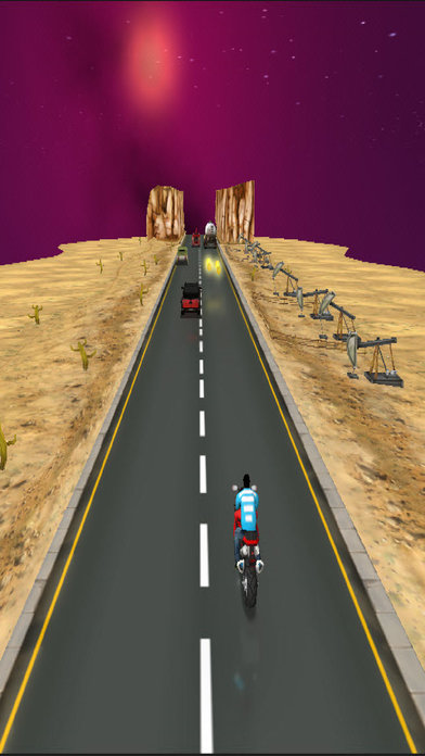 Motorcycle Racer Beat The Traffic Hill Climb Bike screenshot 2