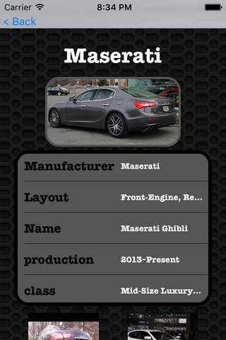 Great Cars Collection for Maserati Ghibli Photos and Videos FREE screenshot 2