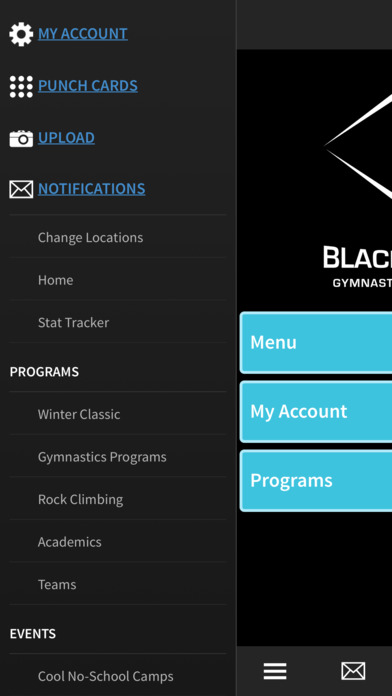 Black Diamond Gymnastics screenshot 2