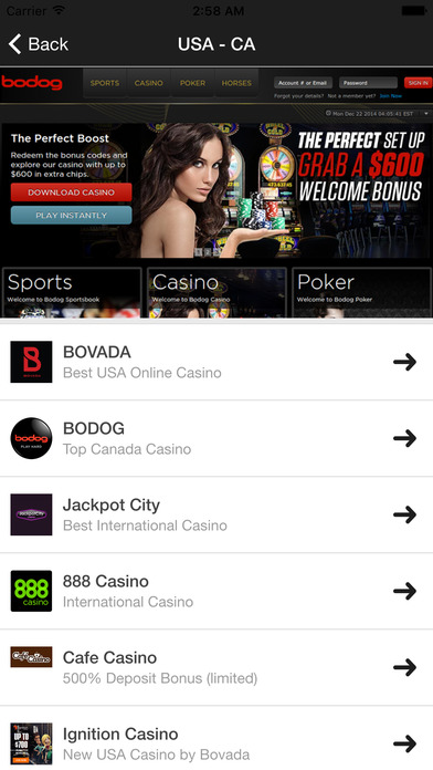 New Casinos Online 2017 Guide E Reviews screenshot 3