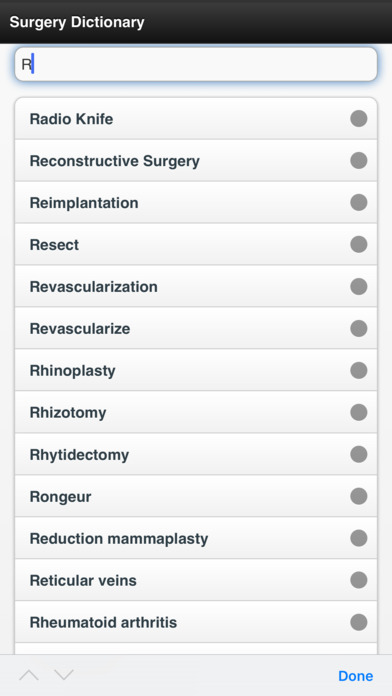 Surgery Dictionary Offline screenshot 3