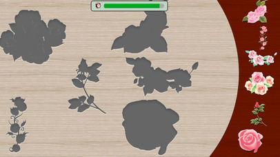 Puzzle for kids - Roses screenshot 2
