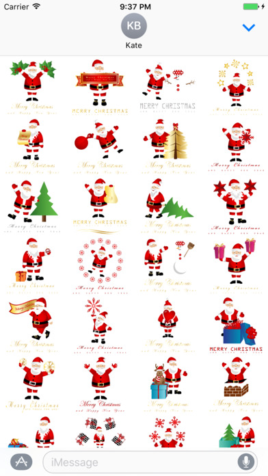 Christmas Wishes Stickers #1 screenshot 2