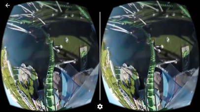 Green Monster Rollercoaster VR screenshot 2
