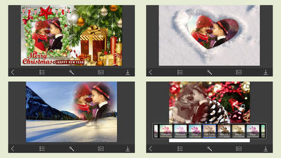 Holiday Xmas Frames - Frame Booth screenshot 3