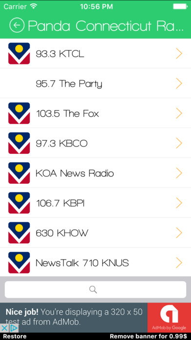 Panda Denver Radio - Only the Best Stations screenshot 2