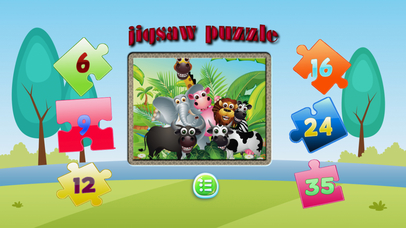 puzzle animals jigsaw 2nd grade educational games screenshot 3