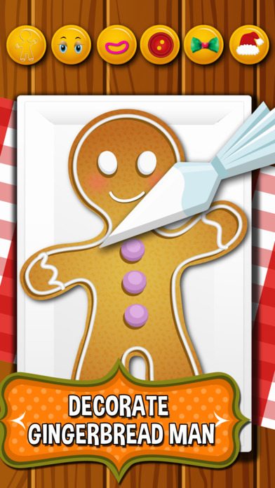 Gingerbread Man Maker - Cooking For Girls & Teens screenshot 2