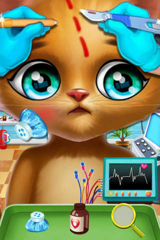 Sugary Kitty's Health Tracker-Pets Doctor Play screenshot 2