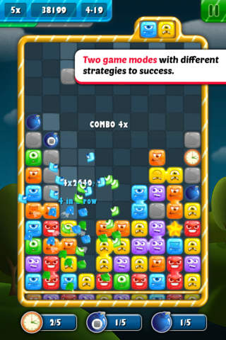 Monster Blocks (Match 3) screenshot 3