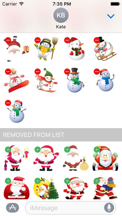 Xmas Stickers - Emoji screenshot 3