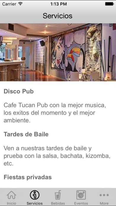 Club Café Tucán screenshot 2