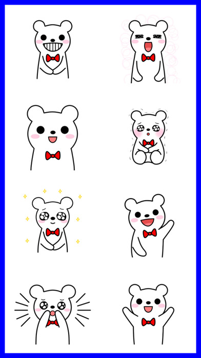 Teddy Animated Stickers screenshot 3