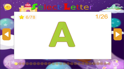 ABC English alphabet tracing decals family game screenshot 4