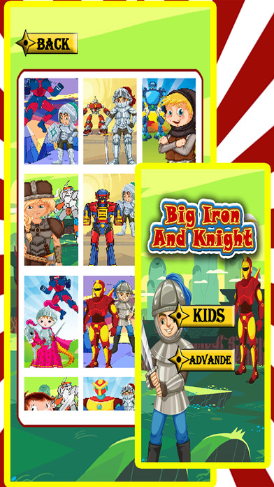 Big Iron And Knight Adventure Jigsaw Puzzle Game screenshot 2