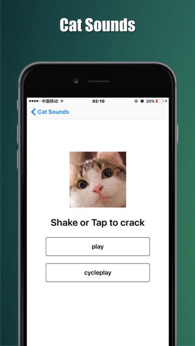 cat sounds app-funny games with your cute kitten screenshot 2