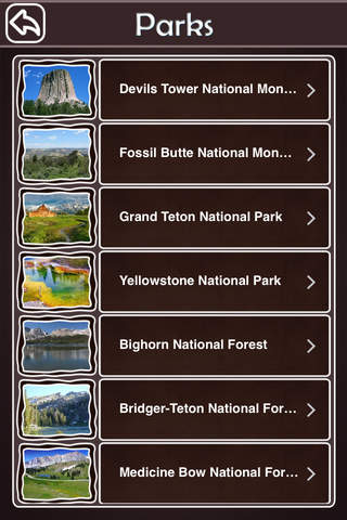Wyoming State & National Parks screenshot 3