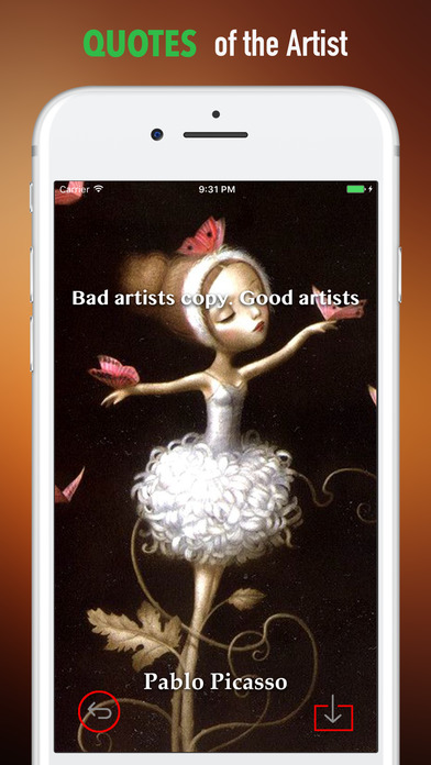 Ballet Wallpapers HD- Quotes with Art Pictures screenshot 4