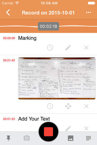Take Notes - Áudio e Notas Sincronizadas screenshot 2