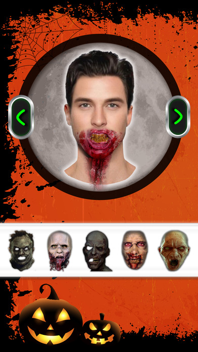 Zombie Face Makeup Horror Booth - Picture Frame.s screenshot 3