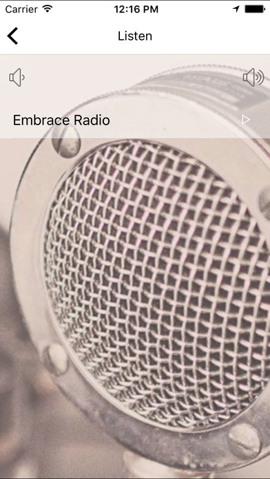 Embrace Radio screenshot 2