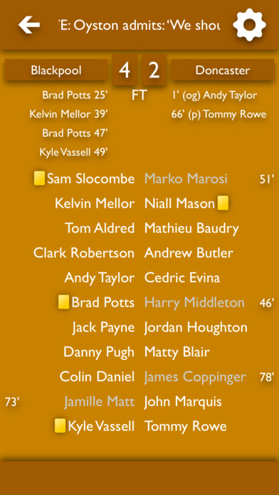 All The News - Blackpool FC Edition screenshot 2