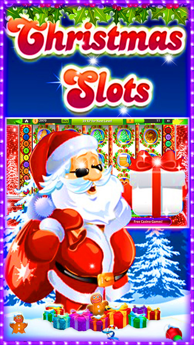 Vegas HD Mega Christmas Slots: Happy Holiday screenshot 3