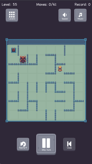 Logic knight - endless maze, labyrinth puzzle game screenshot 4