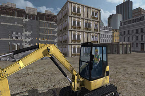 Construction Machine Simulator - Excavator Digger Driver 2016 screenshot 4
