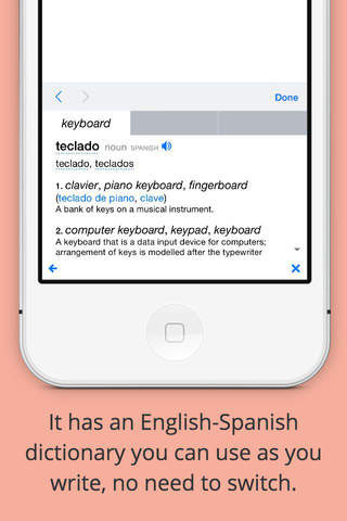 Amigo Spanish Keyboard screenshot 2