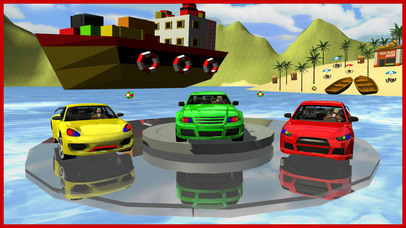 Water Surfing Car Simulator 3D screenshot 4