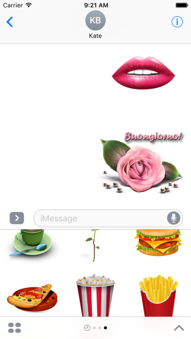 Magic Emoticons Stickers for iMessage screenshot 3