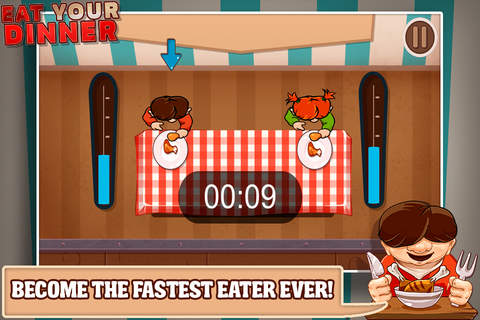 Eat Your Dinner - The Fastest Boy PRO screenshot 2