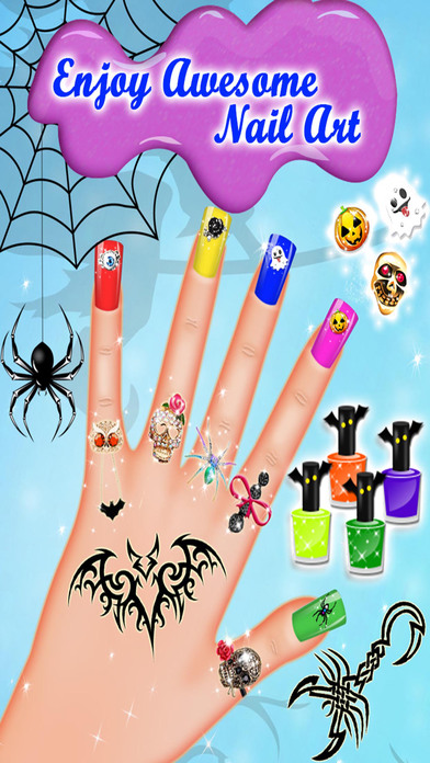 Monster Nail Salon - Halloween Girls Nail Art screenshot 4