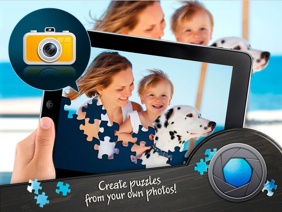 Screenshots of Magic Jigsaw Puzzles for iPad