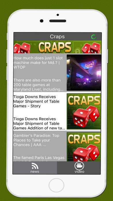 Craps App screenshot 2