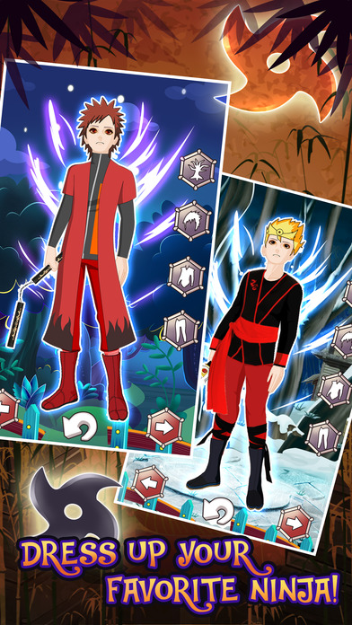 Ninja Anime Dress Up : Create Your Naruto Edition screenshot 3