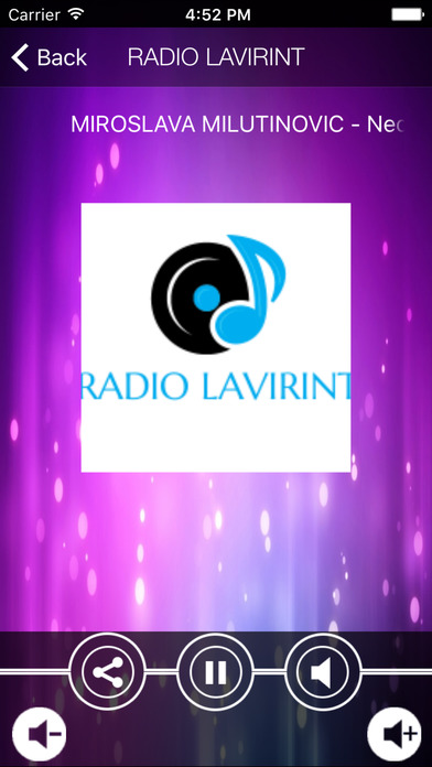 RADIO LAVIRINT screenshot 2