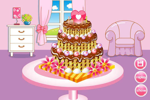 Colorful Party Cake – Gala Dessert Beauty Game screenshot 3