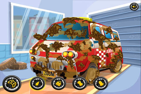 Ambulance Car Wash - Kids Game screenshot 3