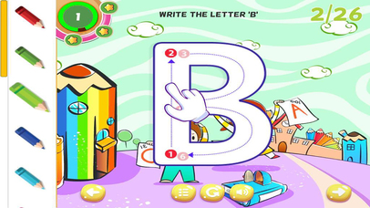 ABC Alphabet Learning Letter Writing for Kids screenshot 2
