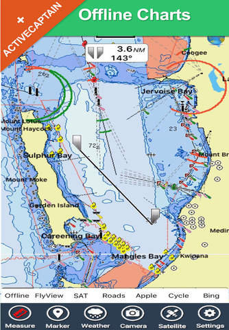 Perth Nautical Charts GPS - HD screenshot 2