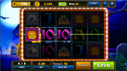 Halloween Emoji Stickers Casino: Free Slots of U.S screenshot 3