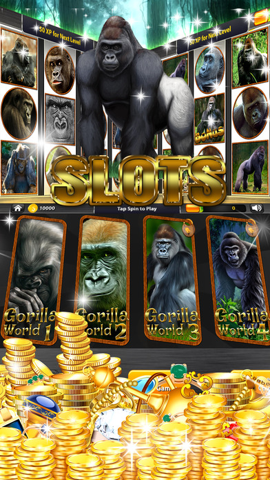 Gorilla casino slots – Spin with wild animals screenshot 2