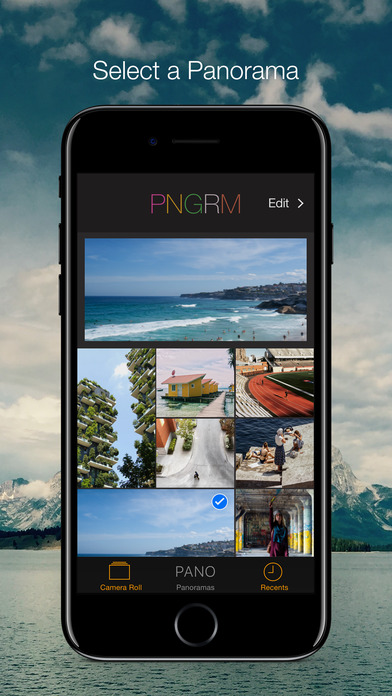 PNGRM - Panorama to Instagram screenshot 2