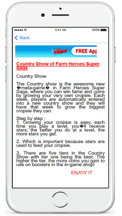 Guide for Farm Heroes Super Saga - Grow Cropsies screenshot 2