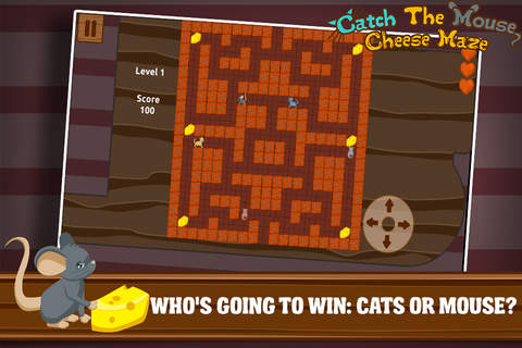 Catch The Mouse - Cheese Maze PRO screenshot 2