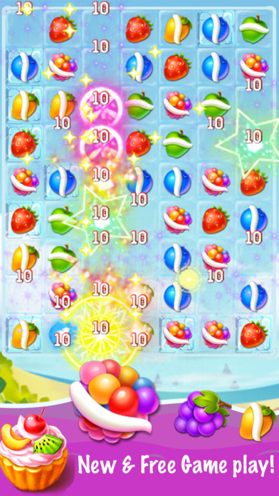 Juice Fruit Pop Match 3 - Puzzle Game screenshot 3